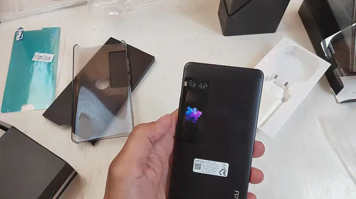 Распаковка Meizu Pro 7 Plus Интересная идея.