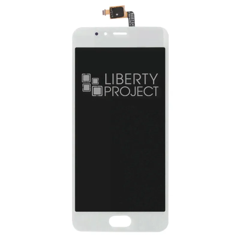 LCD дисплей для Meizu M5s (M612H) с тачскрином (белый)